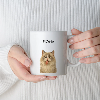 Custom Pet Portrait Mug - Quirky