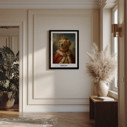 Custom Pet Portrait - Royal