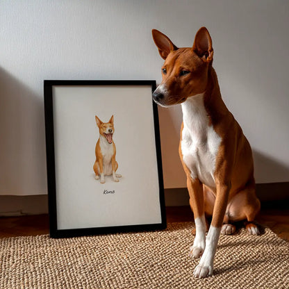 Custom Pet Portrait - Watercolor