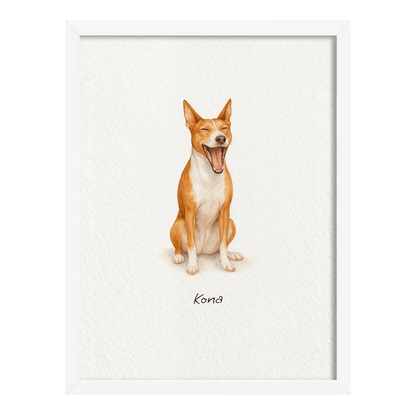 Custom Pet Portrait - Watercolor