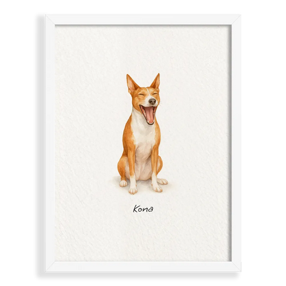 Custom Pet Portrait - Watercolor