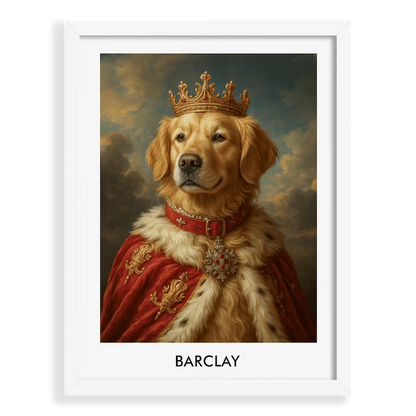 Custom Pet Portrait - Royal
